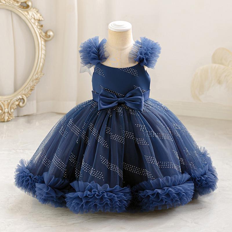 2026 Festival-Prinzessinnen-Tüllkleid für kleine Mädchen