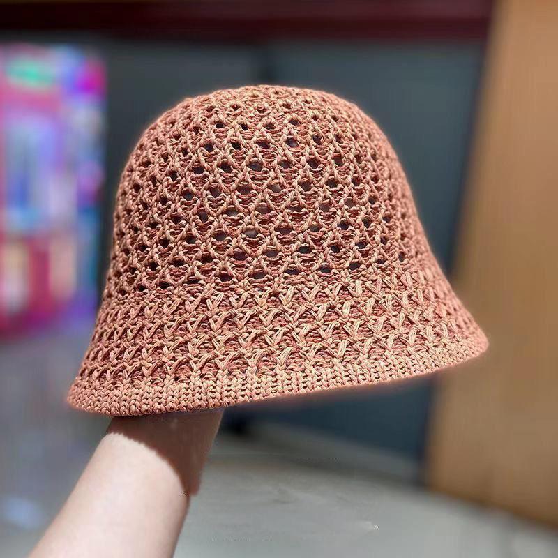 Korean-Style Women's Wide Brim Sun Hat with Bow and Face Mask - Versatile Outdoor UV Protection Hat for Adults