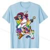 Dabbing Unicorn Pirate  Roger Costume Kids Girls Boys T-Shirt Tops Shirt Cute Printed On Cotton Men's T Shirt