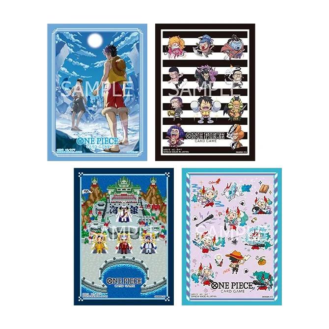 ONE PIECE Card Game Official Sleeves Vol.15 Complete Set 4 Packs 280pcs JP