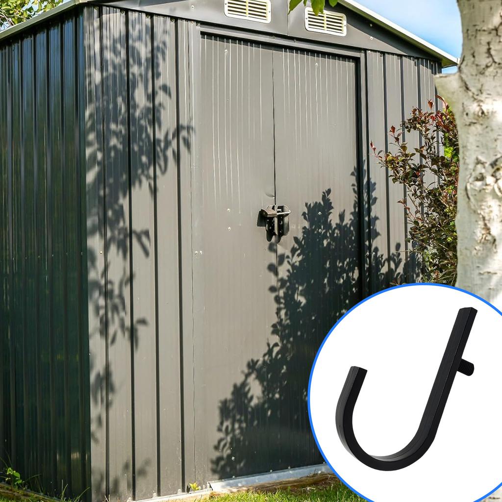 Space Saving Storage Shed Hook Shelves Suitable For Garden Garage Organization And Shelving Accessories Craftsmen Sheds