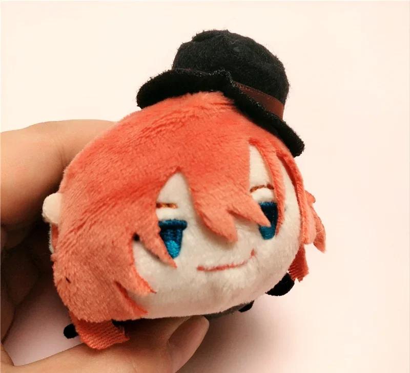 10cm Anime Bungou Stray Dogs Pluche Nakahara Chuuya Dazai Osamu Cosplay Hanger Sleutelhanger Knuffelpop Kinderen Cadeau