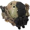 Tactical MK2 Helmet Battery Pouch Counterweight Bag Helmet Balance Weight Bag Airsoft Helmet Accessory for FAST Helmets