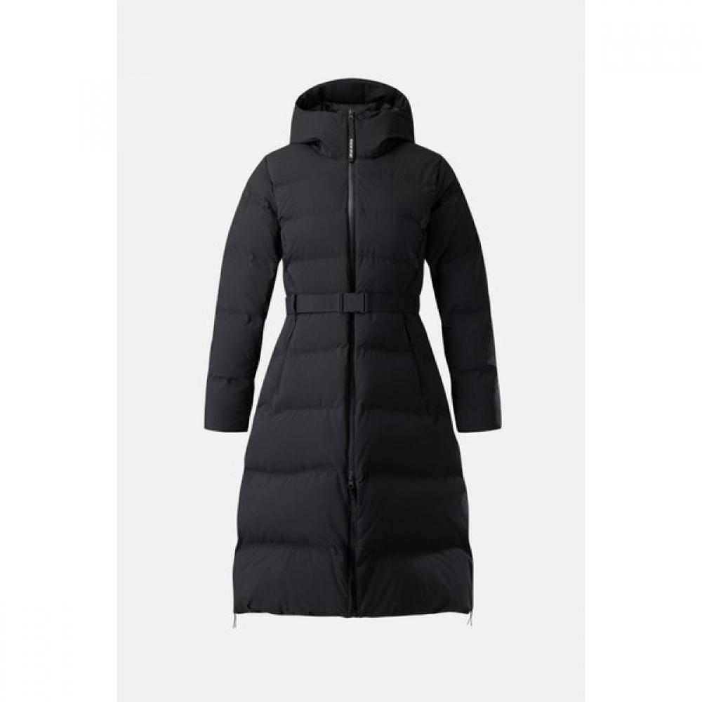 

Kolon SportS Women S Belted Long Down Tvjdw25622blk blacks/85