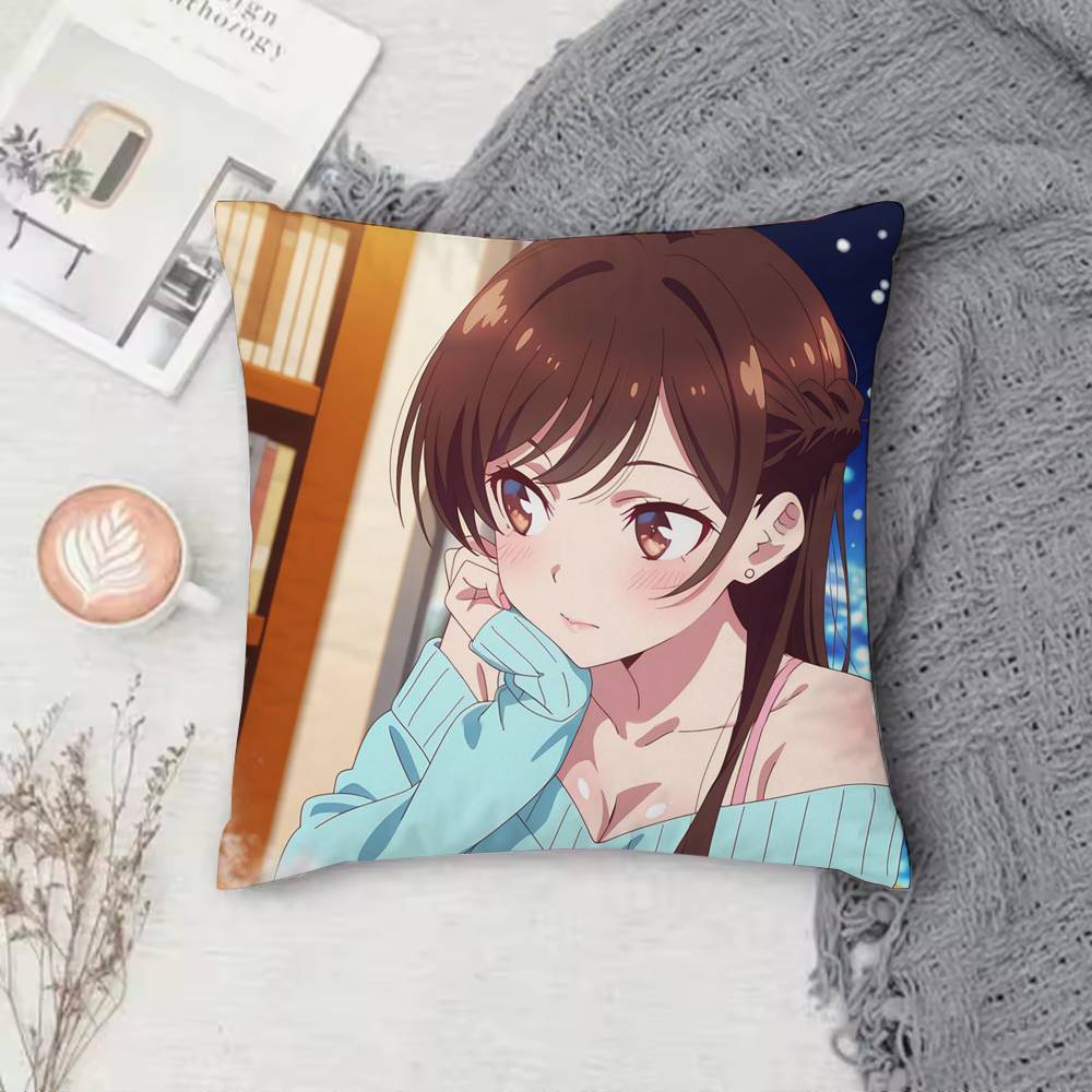 C-Chizuru I-Ichinose Pillow Case Cushion Cover Throw Pillow Case For Car Sofa