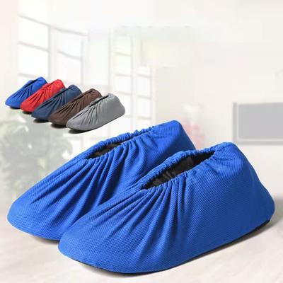 1 Paar Teppich Waschbare Überschuhe Wiederverwendbar Rutschfest Unisex Halten Boden Sauber Dick Haushaltsschuhe Schützer