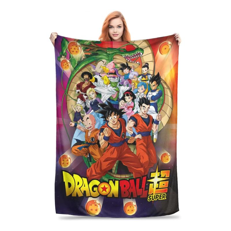 Manta De Anime De Dragon Ball Z Dbz, Dbz, Goku, Divertida Y S разноцветный