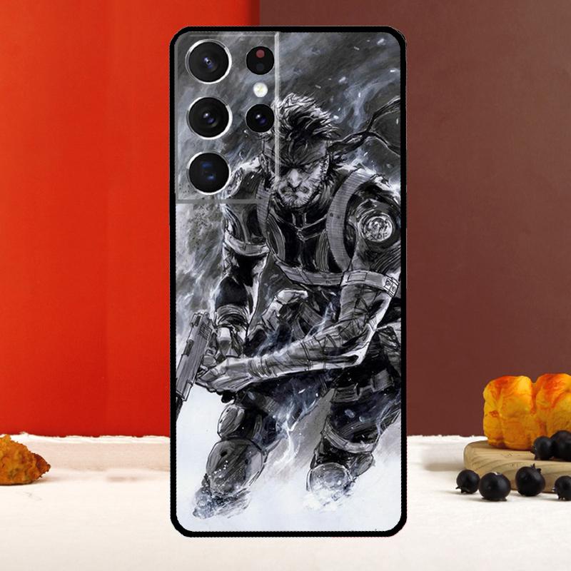 Game Metal Gear Solid Case For Samsung Galaxy S23 S22 Plus S21 Ultra Note 20 S8 S9 S10 Note 10 Plus S20 FE Coque