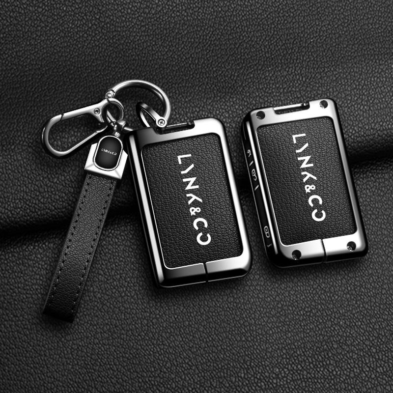 Lynk & Co 03 Key Case for 2021 Model 01, 02, 05, 06/01PHEV - Men's Special Edition Car Bag Shell Buckle.