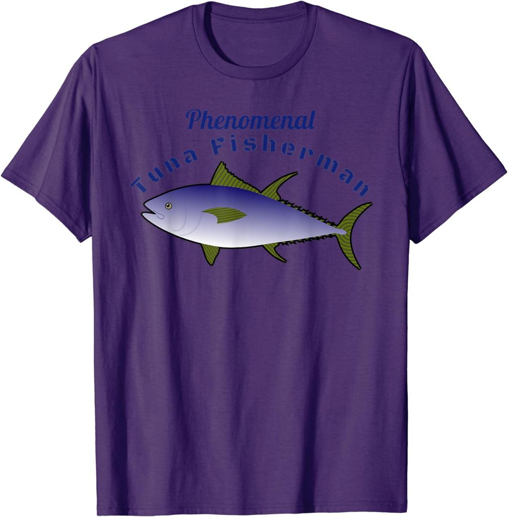 Phenomenal Tuna Fisherman Jumbo Bluefin Fishing TShirt 100 Cotton ONeck Summer Short Sleeve Casual Mens Tshirt Size S3XL