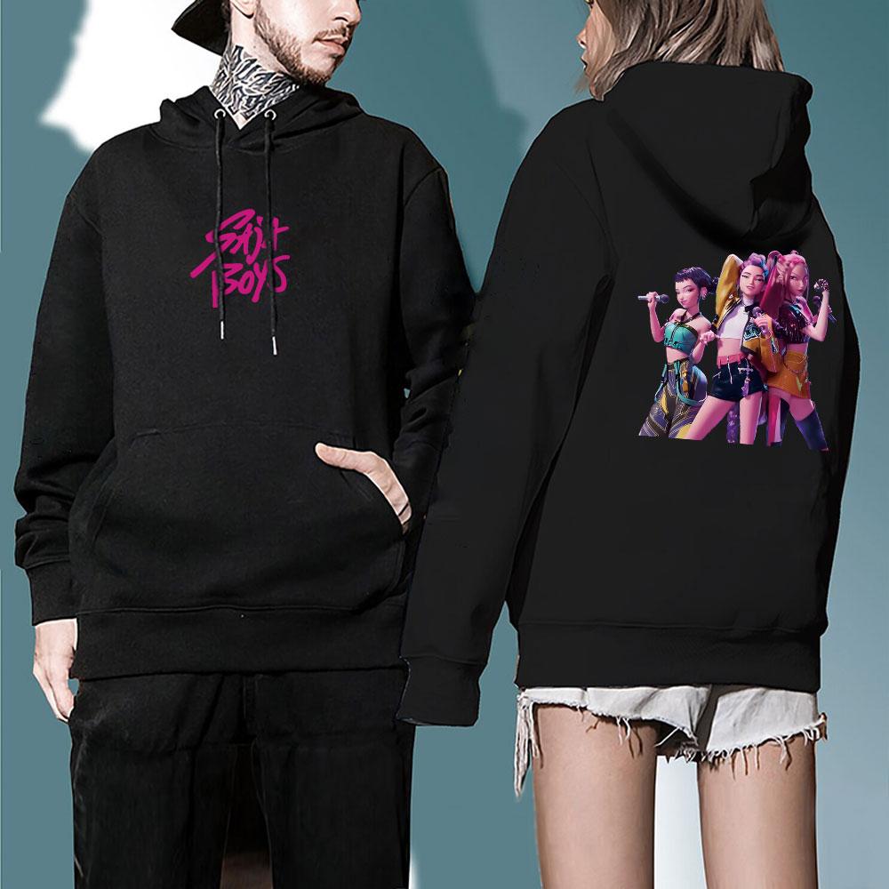 Fashion Hoodies KPOP Print Casual Vogue Sweatshirt for Men Women Fall Winter Daily Hip Hop Pullover Men's Clothes Holiday Gifts