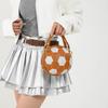 Women's Trendy Korean Style Basketball Crossbody Bag - Versatile, Hot Personality, Small Round Shoulder Bag