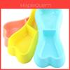 Bone-shaped Dog And Cat Food Bowl Set Pp Plastic Pet Double Bowl