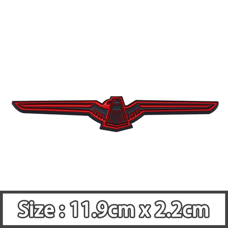 1Pc 3D Metal Eagle Emblem Badge Body Personalized Decorative Stickers Auto Stickers