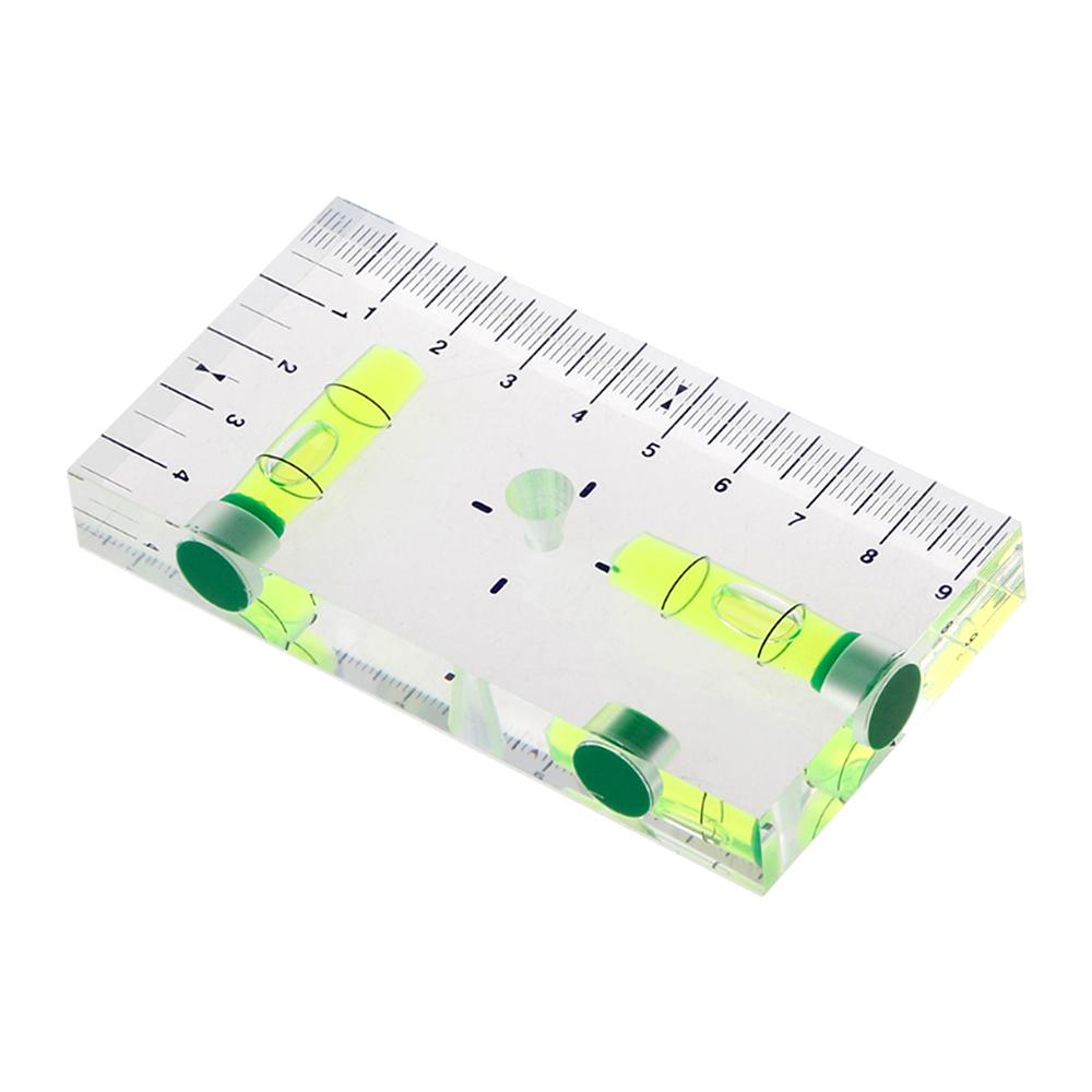 High Precision Transparent Magnetic Level Bubble Mini Level Construction Leveling Tool Measurement Bubble Level Gauge