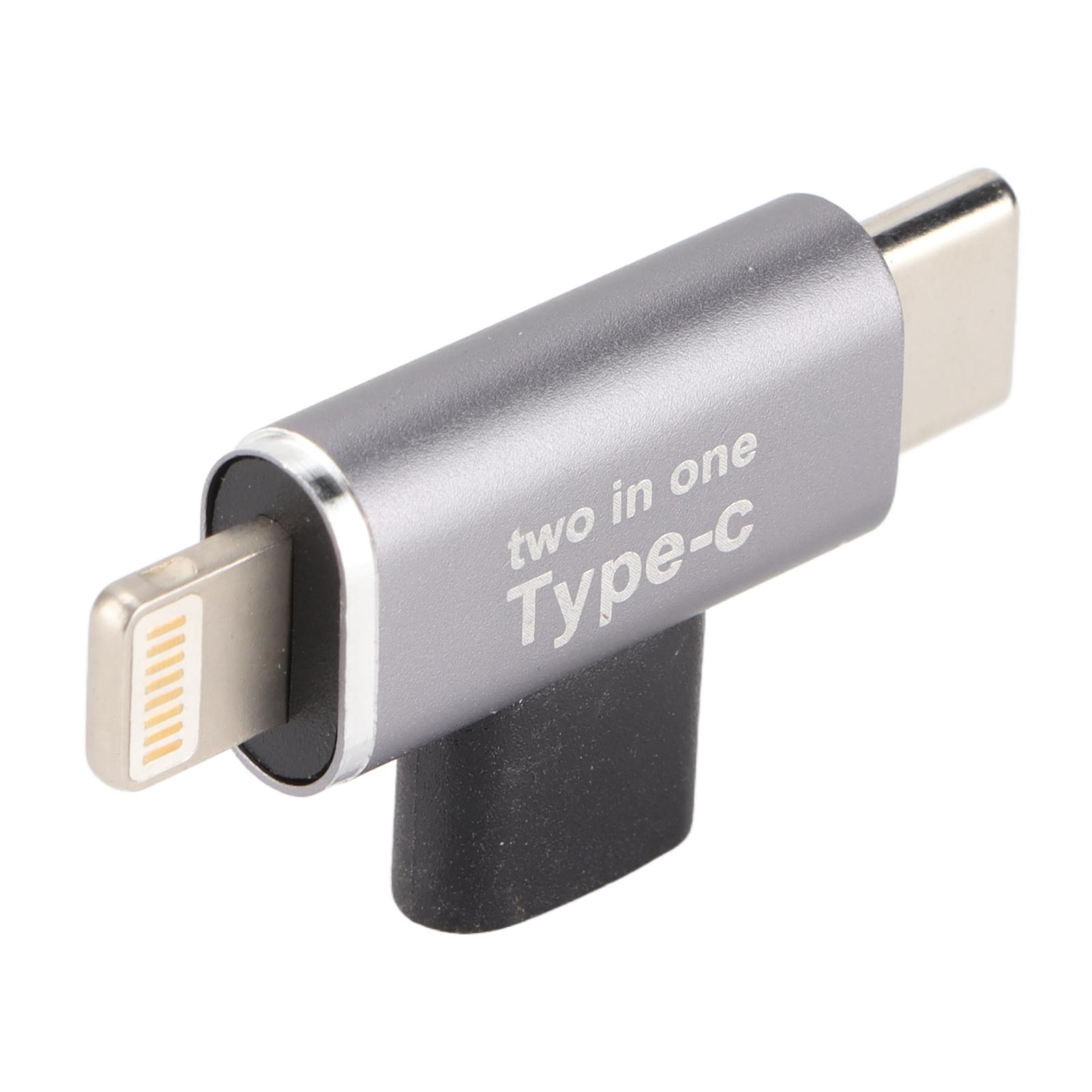 

Адаптер TypeC Female to Micro Male 2 в 1 для iPhone TypeC Mobile Phone Upgarde Accessories(для