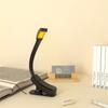 Blue light Blocking Book Light Rechargeable USB Clip On No blue Amber LED Light for Reading Eye Healthy Stepless Dimming Lamps