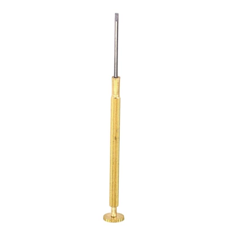 Copper Handle Screwdriver Set With Stainless Steel Tips For Watch And Eyeglass Repair Precise Tools