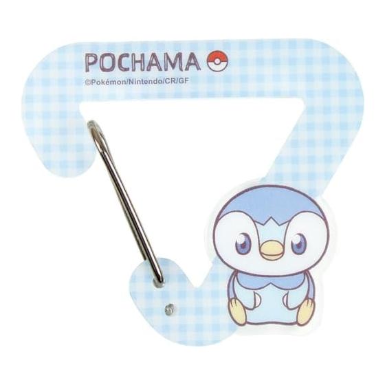 Tees Factory Poke Piece Die-cut Acrylic Carabiner Holder Piplup PM-5546598PO