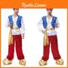 Exquisite Arabian Prince Costume For Men Ideal For Halloween And Cosplay Events