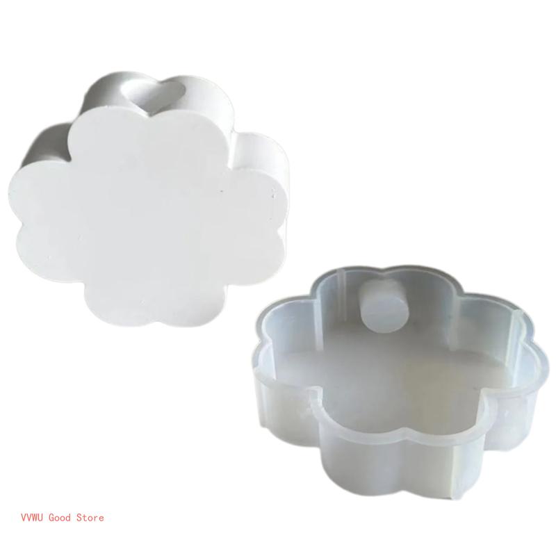 Candlestick Silicone Mold Stand Mould Butterfly/Heart/Clovers Holder Gypsum Molds Home Decorations Mould