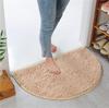 Chenille Bathroom Mat Non Slip Bath Mat Super Soft Absorbent Bathroom Rug Machine Washable Non-slip Fur Rug Coral Velvet Carpet