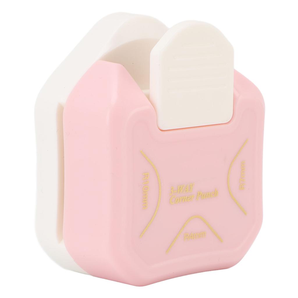 3 in 1 Papier Eckenabschneider R4mm R7mm R10mm Abrunder Stanzer für Karton Foto Scrapbooking Basteln