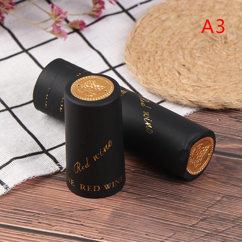 10 sztuk Pvc termokurczliwa nasadka akcesoria barmańskie do parzenia wina uszczelka do butelki