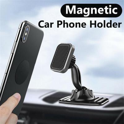 Universal 360° Magnetic Car Mount Cell Phone Holder Stand Dashboard For