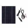 6,5 W 12 V 5 V Tragbares Solarmodul für Handy-Solarenergie-Batteriestrom-Autoladegerät