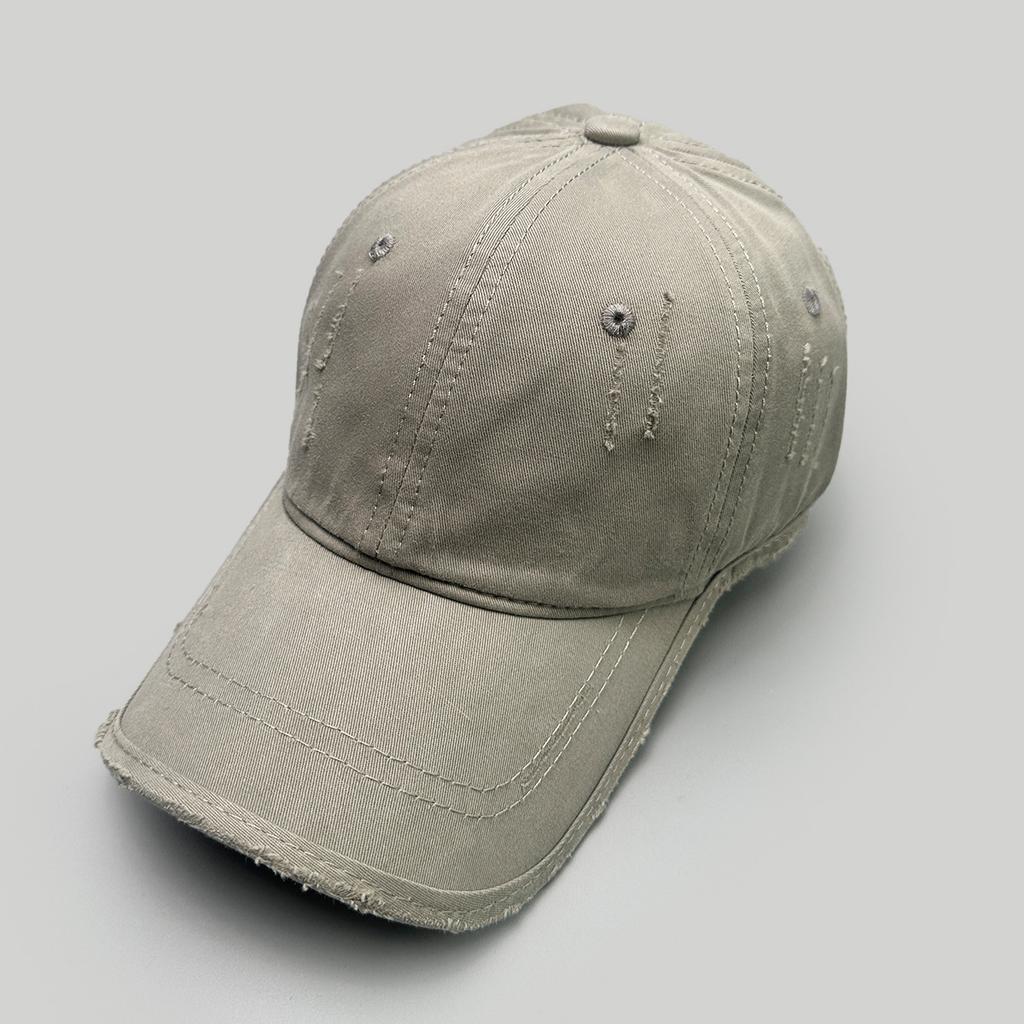 Spring And Summer Retro Hole Wind Solid Color Baseball Cap Men And Women Shading Personality Fashion Travel Cap