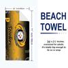 Pittsburgh Steelers Print Beach Towel, Large Soft Quick Dry Towel for Beach Camping Swimming