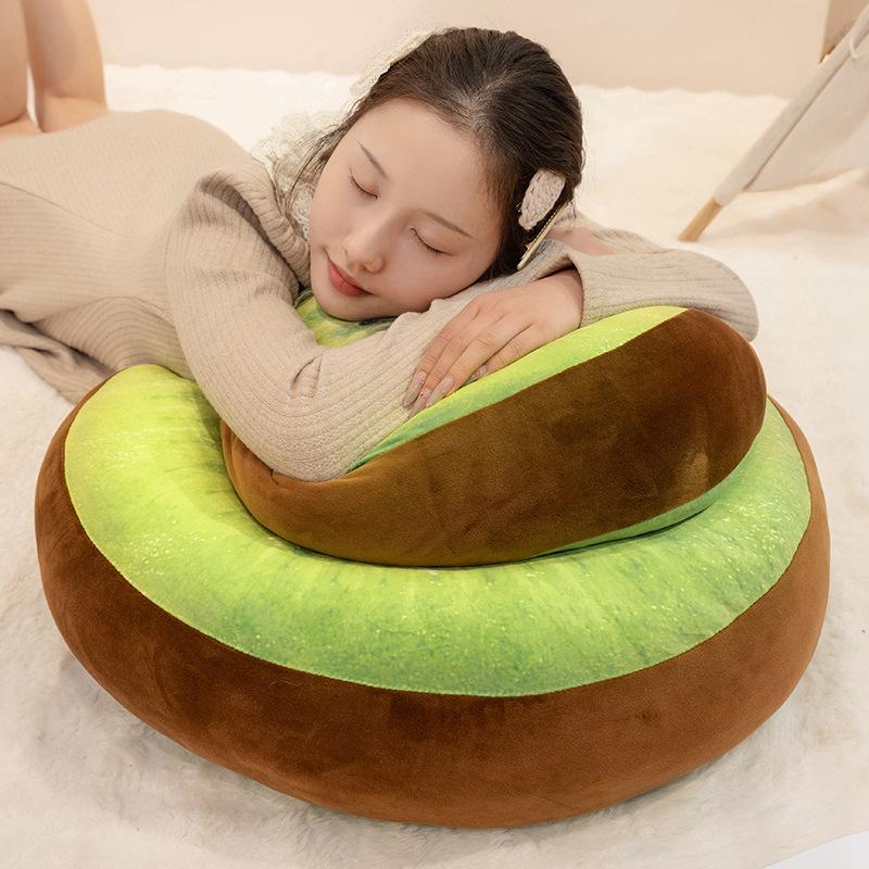20-60CM Kawai Cartoon Simulation Anime Kiwi Fruit Filling Toy Multi Functional Kiwi Pillow Cushion Doll Children's Gift