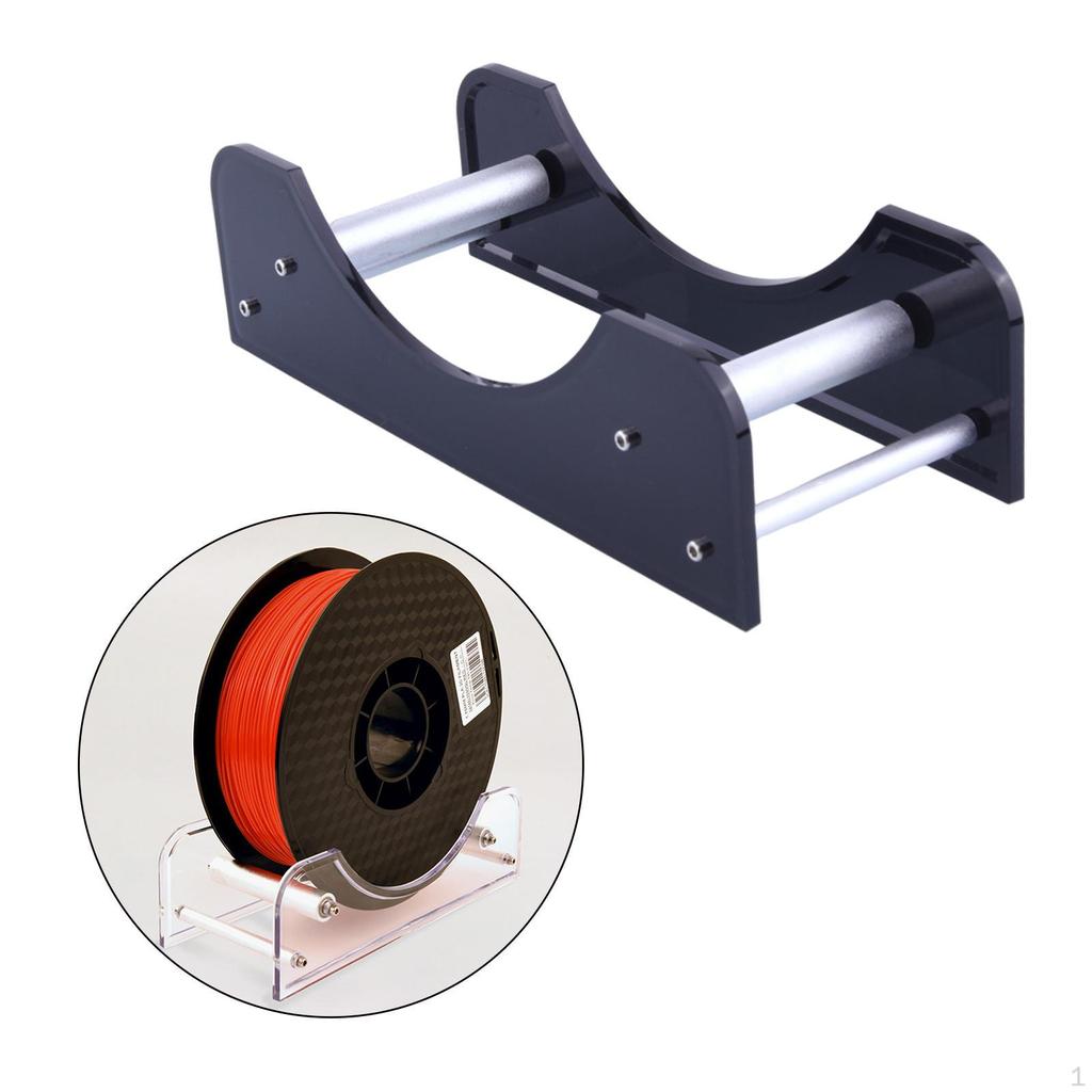 3D Printer Spool Holder Consumable Bracket Printing, Accessories with Bearing Rack, for Pla Material