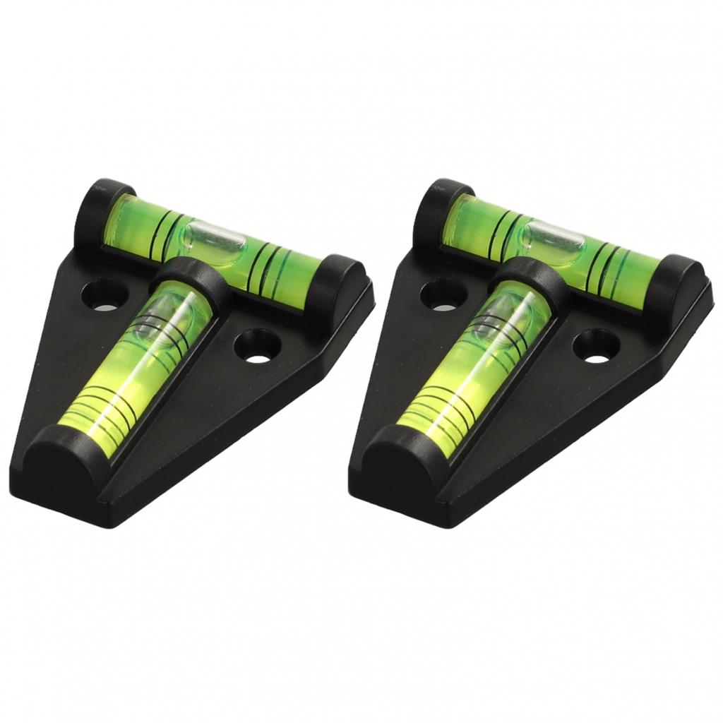 Wasserwaage T-Form Horizontale Libelle Schwarz