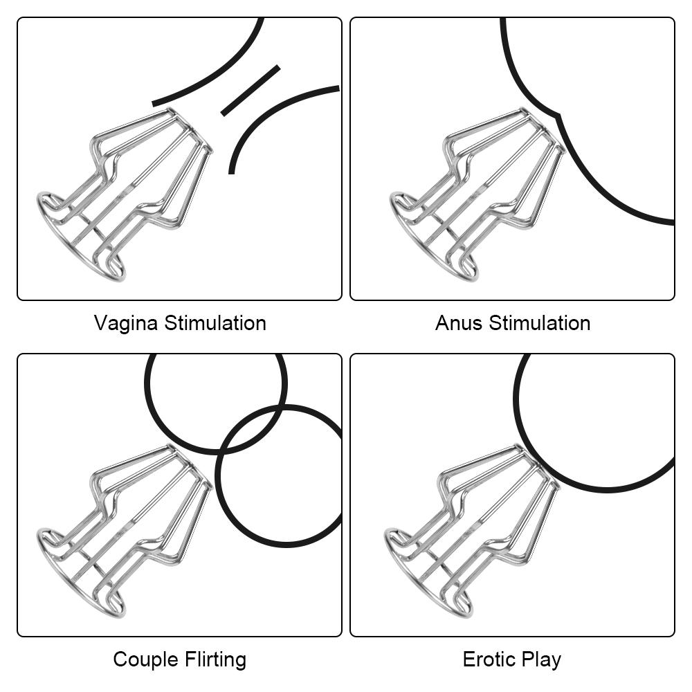 Sex Toys For Gay Women Speculum Prostate Massager Butt Plug Hollow Anal Plug Anus Dilator 3 Size 304 Stainless Steel Vagina Expander
