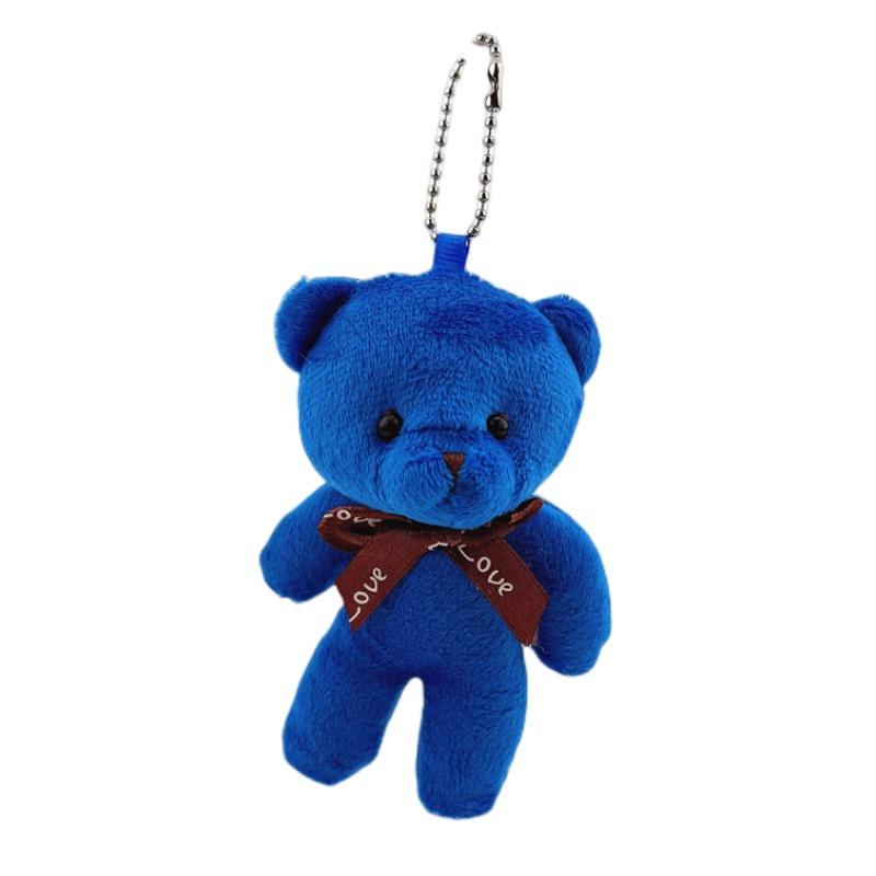 Teddy Plush Bear Toy Keychain Bag Pendant Stuffed Doll Home Decoration Gift Kids