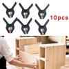 Useful New 10*Small Plastic 2 Spring Loaded Clamps Clips Craft DIY Woodwork 2020