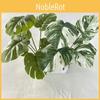 Realistic Monstera Leaf 7 Heads Faux Greenery For Wedding Party Decor Gifts
