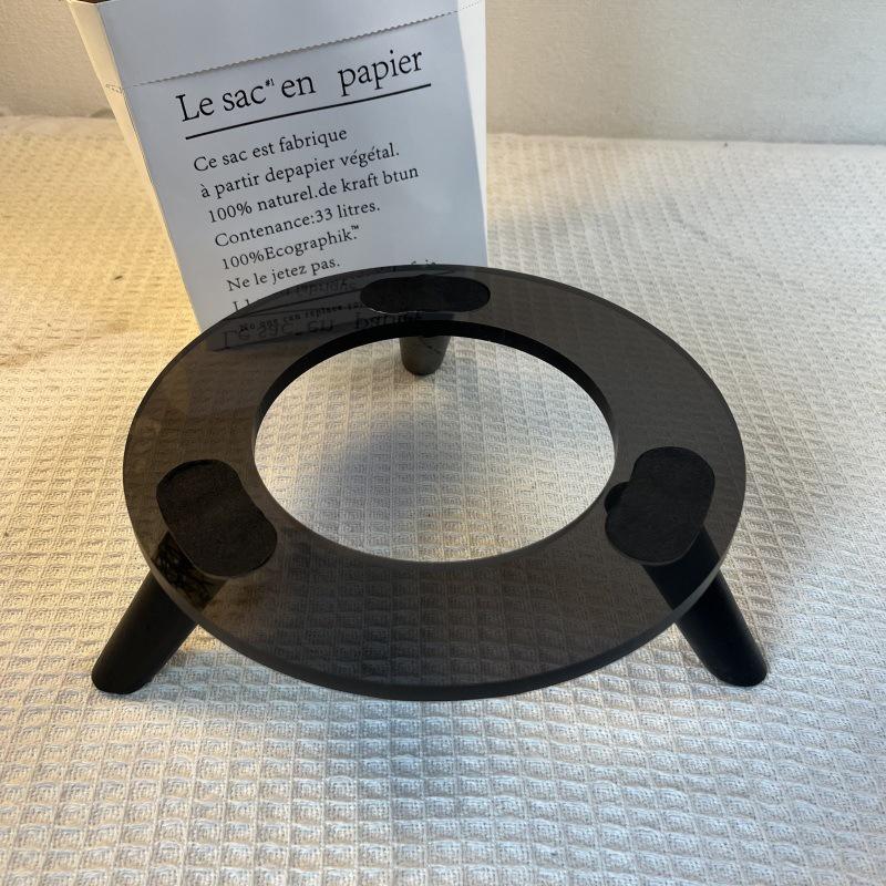 Harman Kardon Glazed Crystal Wood Anti-Slip Desktop Speaker Stand - Free Shipping & Ideal for Home Use