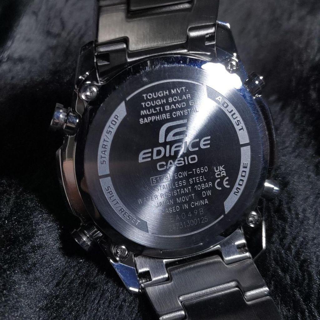 Used New Battery Golf Luxury Business Edifice EQW-T650