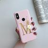 Case For Xiaomi Mi A2 A 2 Lite A1 A 1 MiA2 MiA1 Cute Letters TPU Silicone Bumper Soft Back Cover for Xiaomi Mi 5X 6X Phone Case