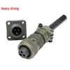 Heavy Duty 3-Pin Male/Female Connector Plug Socket US Standard MS3106A10SL-3S+MS3102A10SL-3P