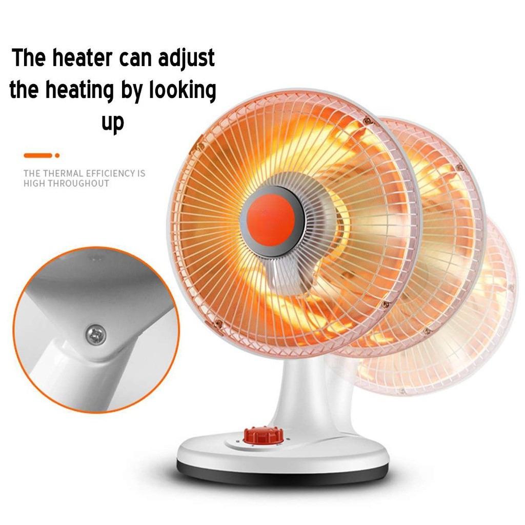 500W Household Two Gears Adjustment Electric Heater Electric Heating Fan Office Dormitory Desktop Winter Air Heater