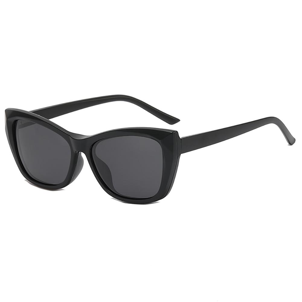 Superhot Eyewear 2349D Fashion 2022 Cat Eye Women Light Weight Blue Light Blocking Polarized Clip on Sunglasses PC