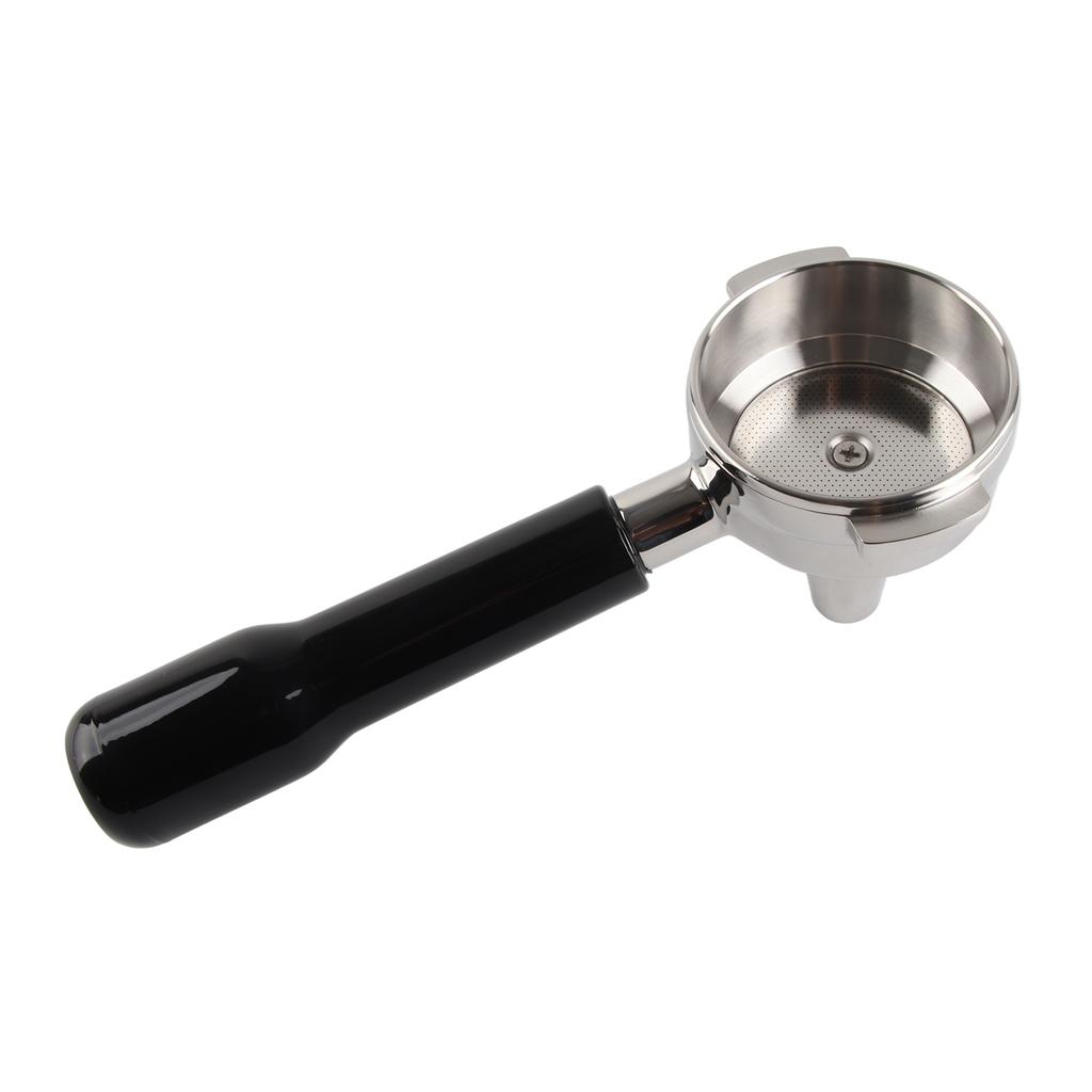 58mm Coffee Portafilter Single Spout Fine Mesh Stainless Steel Comfortable Grip Detachable Coffee
