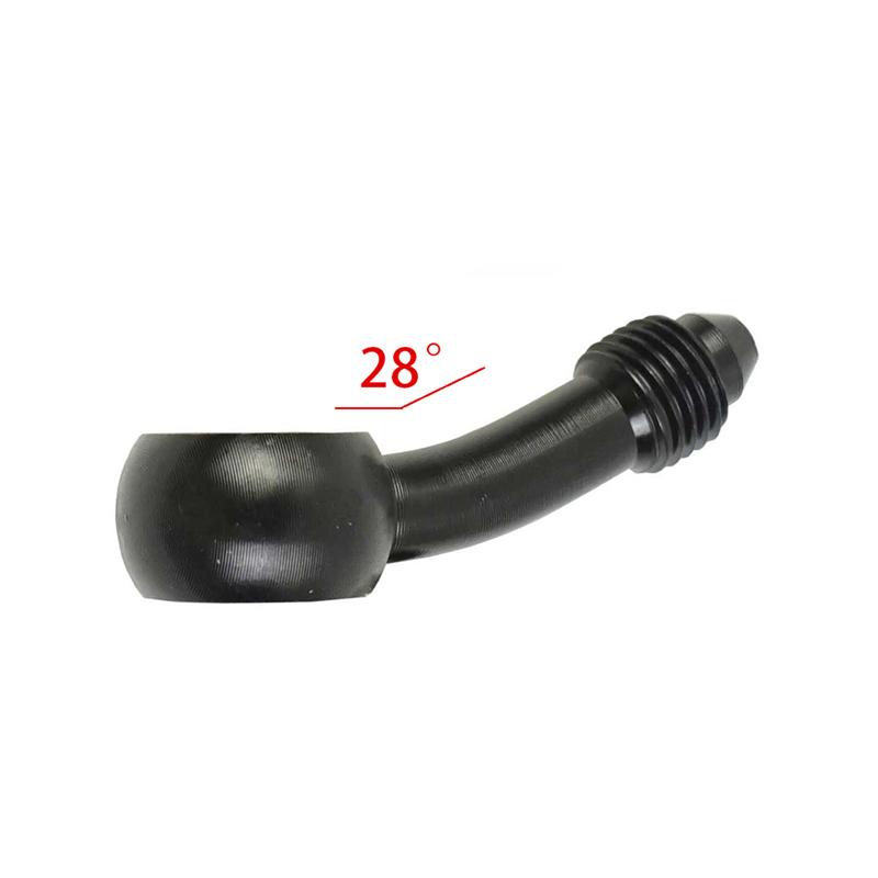 Montare banjo de frână Scoateți din aluminiu Moto întărită hidraulică Ambreiaj de frână Linie de furtun de ulei AN3 pentru motocicletă ATV Dirt Bike Buggy