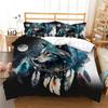 Dream Catcher Wolf Series Bedding Two Or Three-Piece Digital Set