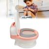 Toddler Transition Potty Trainer Detachable Cleansing Prevent Slip Soft PU Cushion Potty Training Toilet
