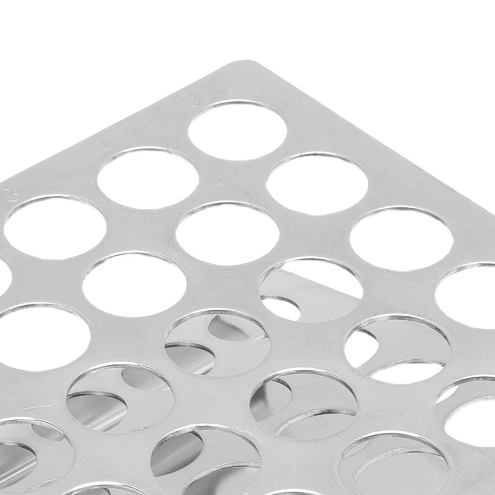 25 Holes 15/17mm Solid Z Shape Centrifuge Tube Rack 25 Holes 25 Holes Tube Holder  Laboratory Use